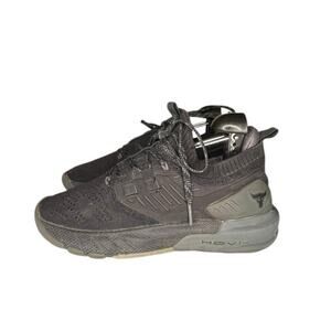 ***SOLD*** UA Under Armour Project Rock 3 'Black Pitch Grey' Trainers Size 7.5